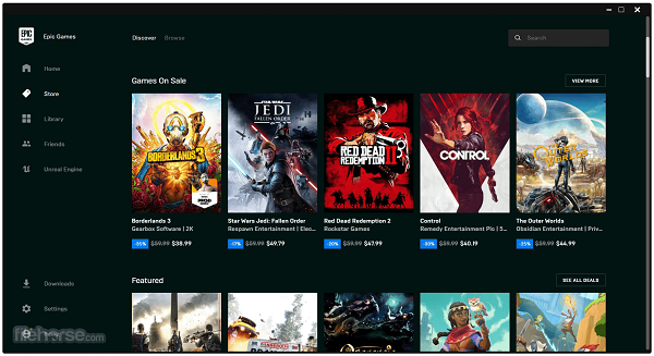 Epic Games Launcher 15.17.1 Crack + Serial Key Free Download 2024